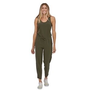Womens Patagonia Fleetwith Green Romper/Jumpsuit - Small
